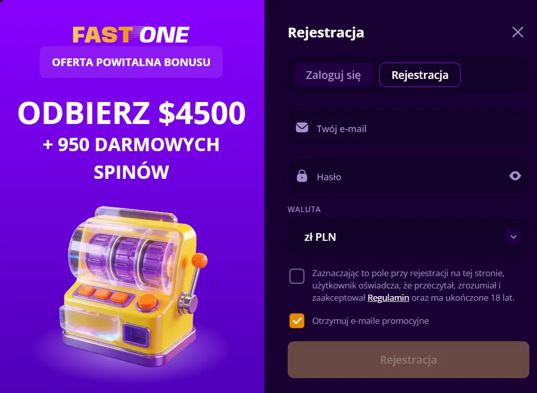 Strefa gracza F1 Casino — oficjalne wejście do konta
